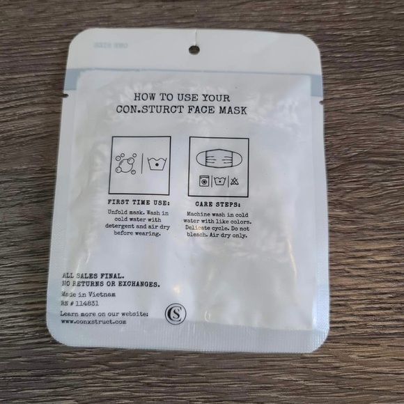 CON.STRUCT Face Mask - Picture 2 of 2